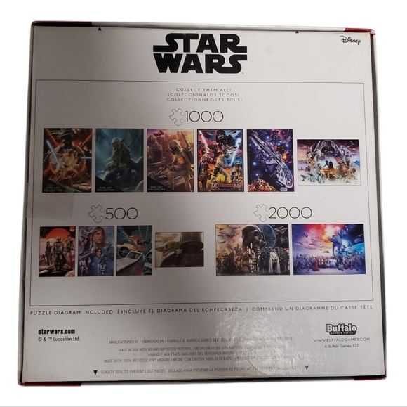 Star Wars The Mandalorian “This Is The Way” 500 Piece Jigsaw Puzzle *READ* - Picture 11 of 12